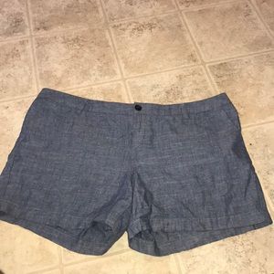 Soft linen denim shorts!!